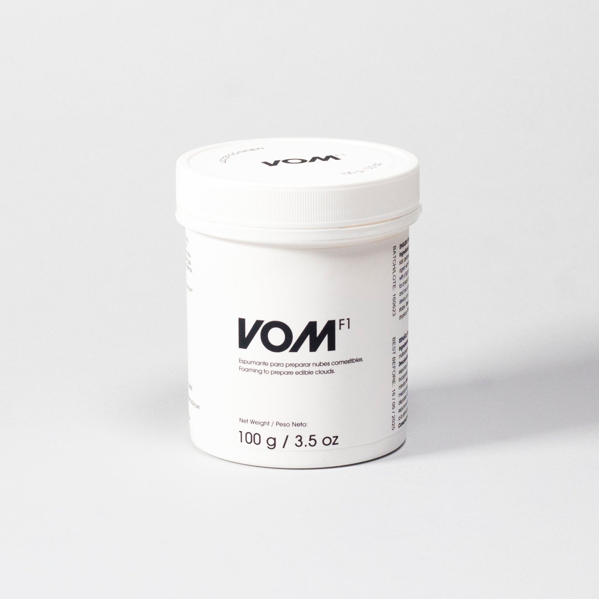 VOM Formula bottle — food-grade liquid for creating edible flying clouds
