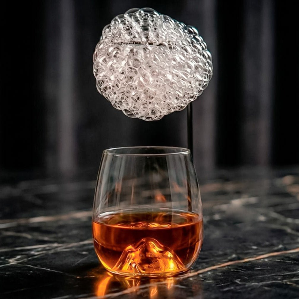 Cadaqués - designer glass edible cloud cocktail