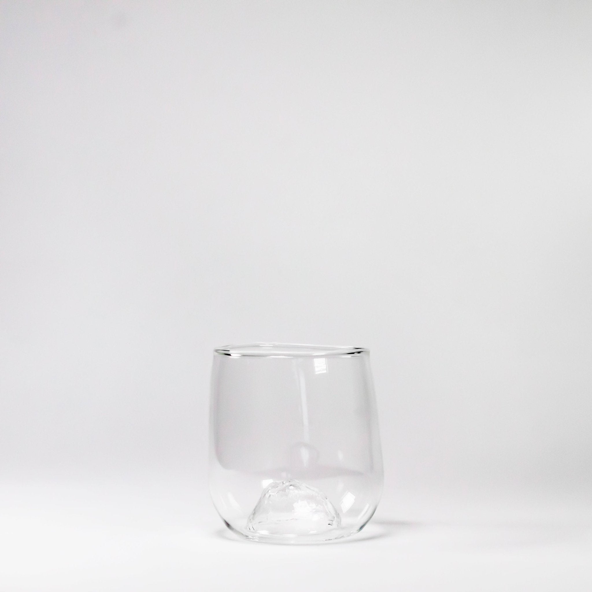 Cadaqués limited edition glass — handmade designer vessel for serving VOM edible clouds