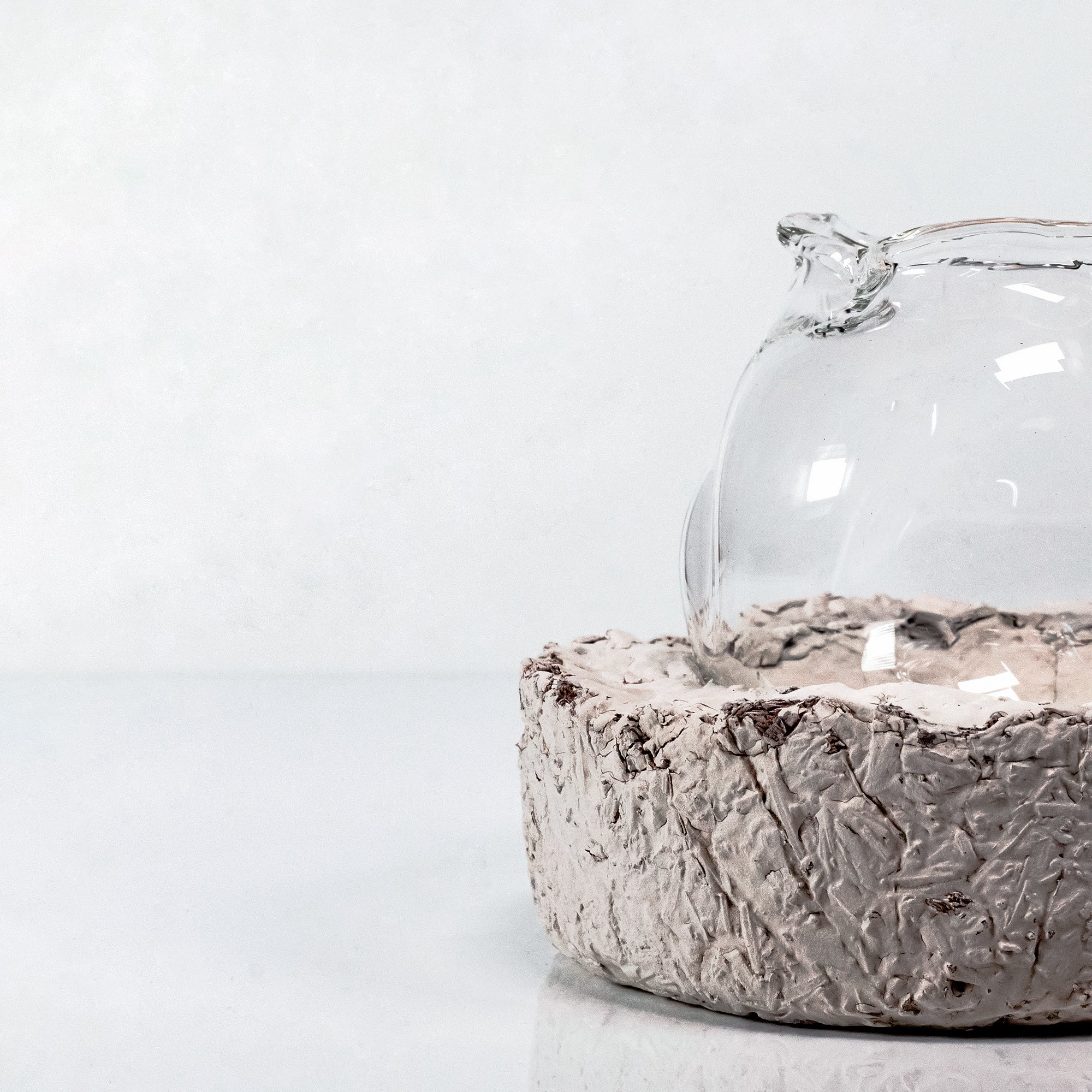 Handmade Cupelia presentation piece for VOM edible clouds and fine dining