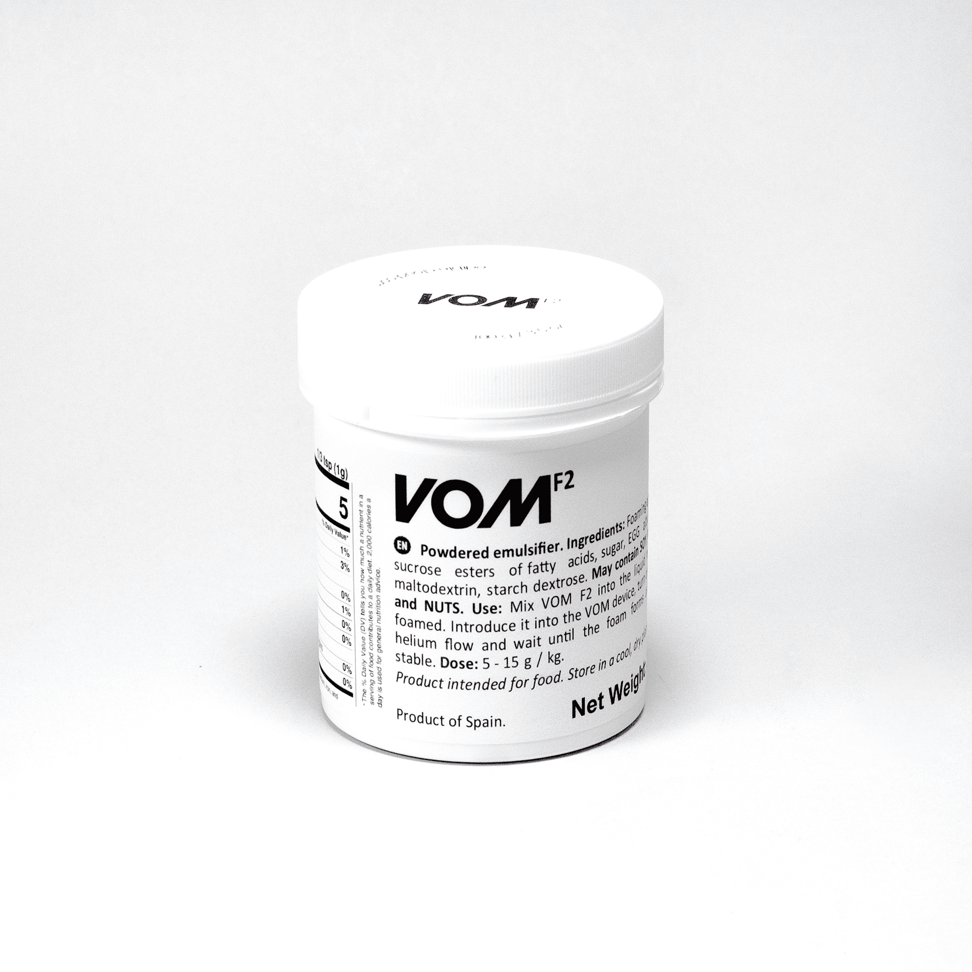 VOM Formula bottle  F2 — food-grade liquid for creating edible flying clouds